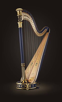 Une harpe